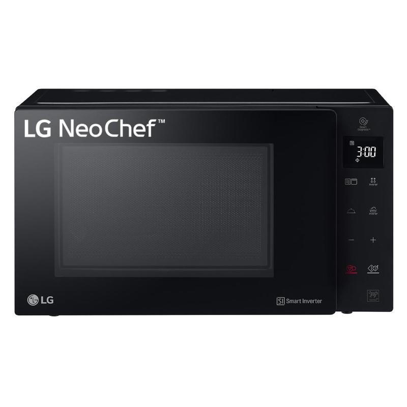 MICROONDE COMBI LG MH7235GPS, capacità 32 l, potenza microonde max 1350 W, Funzione grill, Potenza grill 1000 inverter, 5 livelli di potenza, Nero fume'