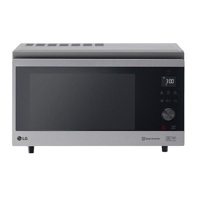 MICROONDE COMBI LG MJ3965ACS, capacità 39 l, potenza microonde max 1350 W, Funzione grill, Potenza grill 950 inverter, 5 livelli di potenza, vapore, Inox