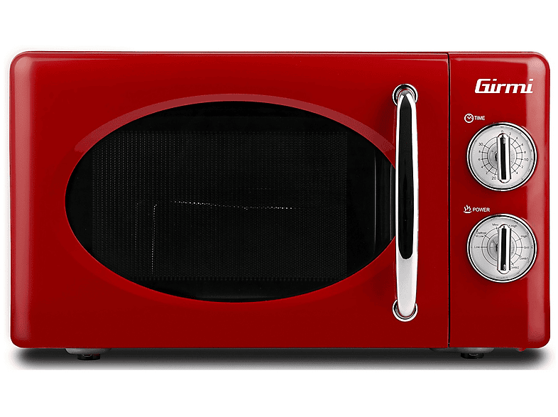 MICROONDE COMBINATO GIRMI Forno a microonde, capacità 20 l, potenza microonde max 700 W, Funzione grill, Potenza grill 800 5 livelli di potenza, Red
