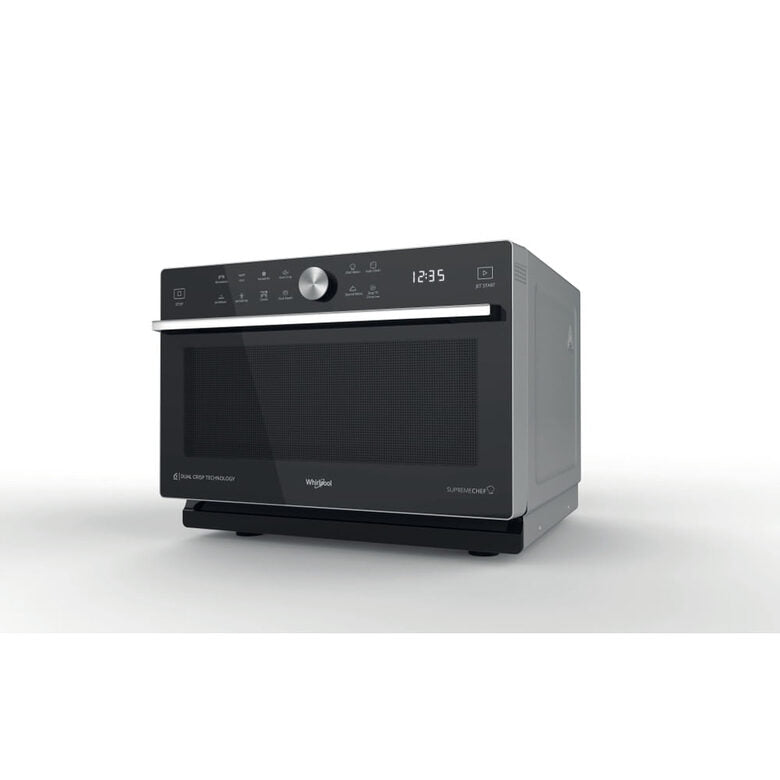 MICROONDE COMBINATO WHIRLPOOL MWSC 933 SB, capacità 33 l, potenza microonde max 900 W, Funzione grill, Potenza grill 1200 7 livelli di potenza, vapore, Silver Black