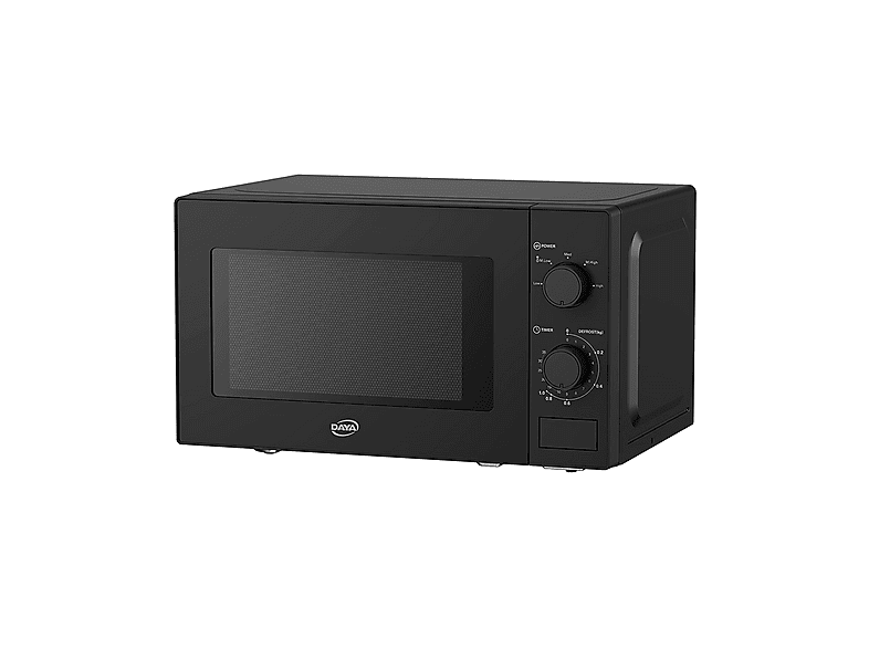 MICROONDE DAYA DMMW2070MB , capacità 20 l, potenza microonde max 700 W, 5 livelli di potenza, Black