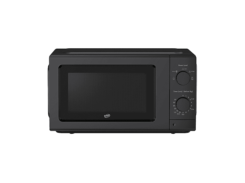 MICROONDE DAYA DMMW2070MB2, capacità 20 l, potenza microonde max 700 W, 5 livelli di potenza, Black