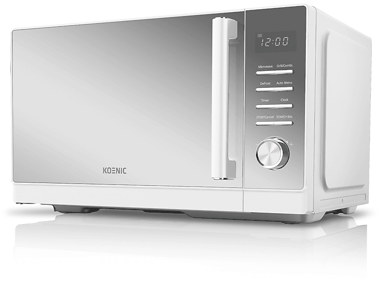 MICROONDE + GRILL KOENIC KMWG 2322-42 DW, capacità 23 l, potenza microonde max 900 W, Funzione grill, Potenza grill 1000 5 livelli di potenza, White