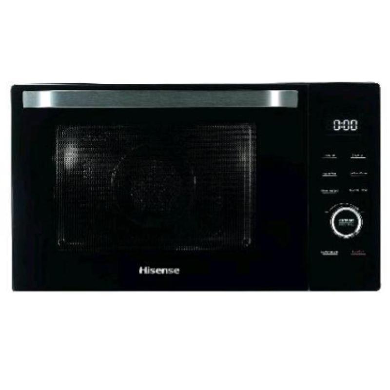 MICROONDE HISENSE H30MOBS10HC, capacità 30 l, potenza microonde max 1000 W, Funzione grill, Potenza grill 2400 5 livelli di potenza, Nero