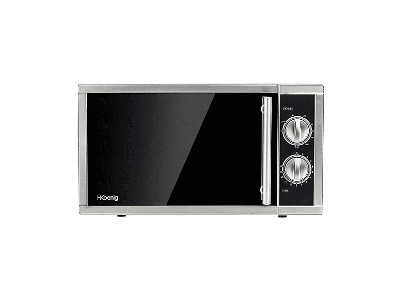 MICROONDE H.KOENIG VIO7, capacità 23 l, potenza microonde max 900 W, Funzione grill, Potenza grill 1000 9 livelli di potenza, Nero e argento