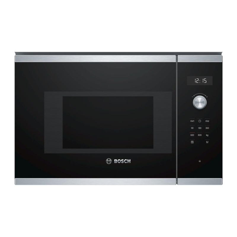 Microonde incasso ( (20Lt) ) SERIE 6 Bfl524Ms0 Black (60cm) 800W