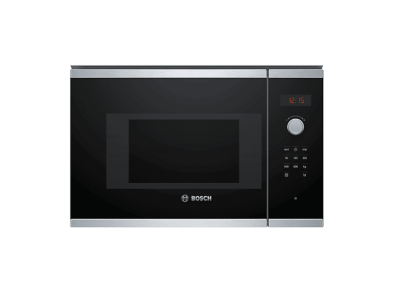 MICROONDE INCASSO BOSCH BFL523MS0, capacità 20 l, potenza microonde max 1270 W, 5 livelli di potenza, Inox MICROONDE INCASSO BOSCH BFL523MS0, capacità 20 l, potenza microonde max 1270 W, 5 livelli di potenza, Inox