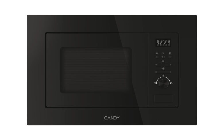 MICROONDE INCASSO CANDY CA20FMW7NB, capacità 20 l, potenza microonde max 1000 W, Potenza grill 8 livelli di potenza, Black