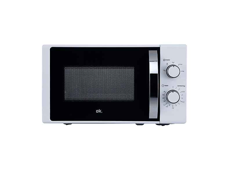 MICROONDE OK OMW 2024-3 W, capacità 20 l, potenza microonde max 700 5 livelli di potenza, White