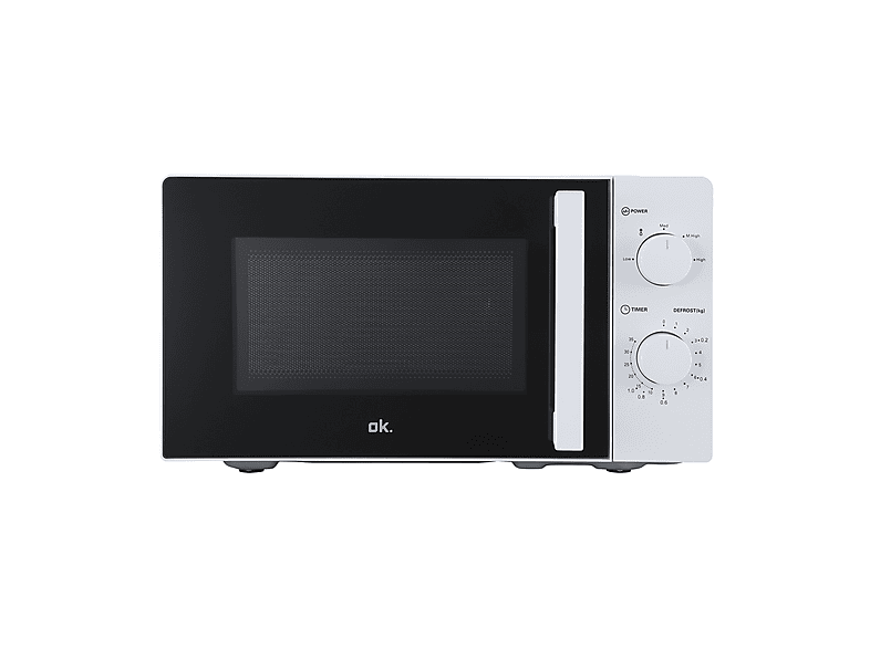 MICROONDE OK OMW 2026-1 W, capacità 20 l, potenza microonde max 1150 5 livelli di potenza, White