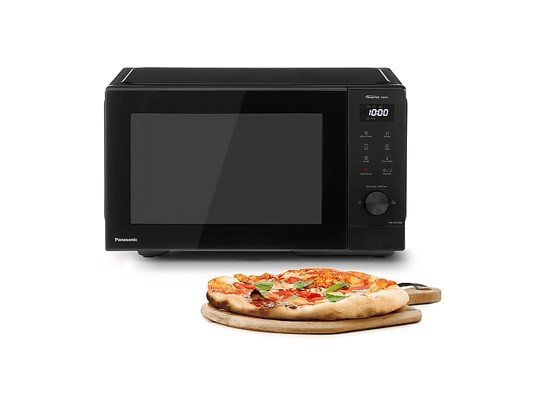 MICROONDE PANASONIC NN-GD35QBEPG, capacità 29 l, potenza microonde max 1000 W, Funzione grill, Potenza grill inverter, 7 livelli di potenza, Nero