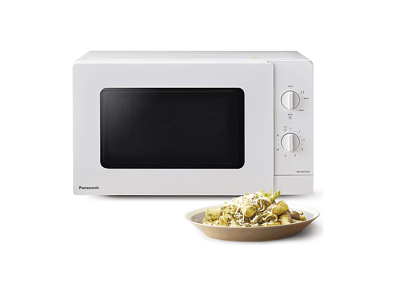 MICROONDE PANASONIC NN-SM21QWEPG, capacità 20 l, potenza microonde max 800 W, 5 livelli di potenza, Bianco