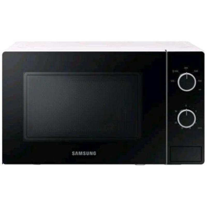 MICROONDE SAMSUNG MS20A3010AH/ET, capacità 20 l, potenza microonde max 700 W, Funzione inverter, 5 livelli di potenza, Bianco