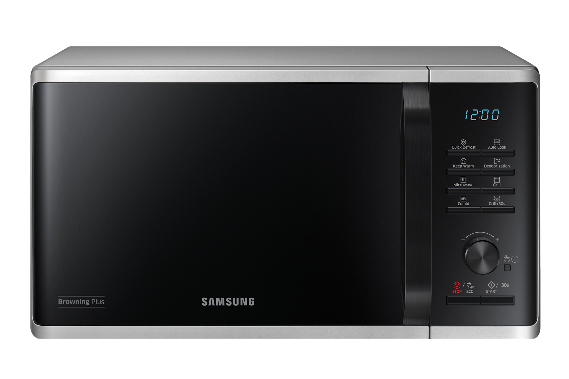 MICROONDE+GRILL SAMSUNG MG23K3515AS, capacità 23 l, potenza microonde max 800 W, Funzione grill, Potenza grill 1100 inverter, 6 livelli di potenza, Silver MICROONDE+GRILL SAMSUNG MG23K3515AS, capacità 23 l, potenza microonde max 800 W, Funzione grill, Potenza grill 1100 inverter, 6 livelli di potenza, Silver