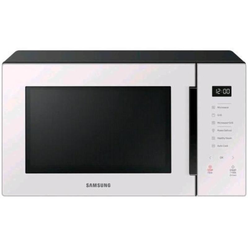 MICROONDE+GRILL SAMSUNG MG30T5018UE/ET, capacità 30 l, potenza microonde max 900 W, Funzione grill, Potenza grill 1500 inverter, 6 livelli di potenza, vapore, Porcellana MICROONDE+GRILL SAMSUNG MG30T5018UE/ET, capacità 30 l, potenza microonde max 900 W, Funzione grill, Potenza grill 1500 inverter, 6 livelli di potenza, vapore, Porcellana
