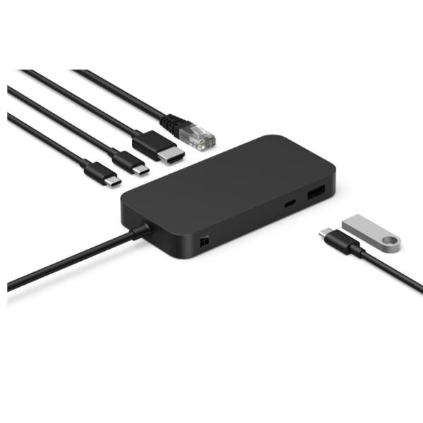 Microsoft Surface Dock USB4 Nero EP2-19974 Microsoft Surface Dock USB4 Nero EP2-19974