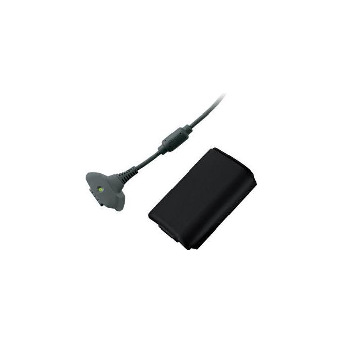 Microsoft Xbox 360 Play And Charge KIT_ Nero