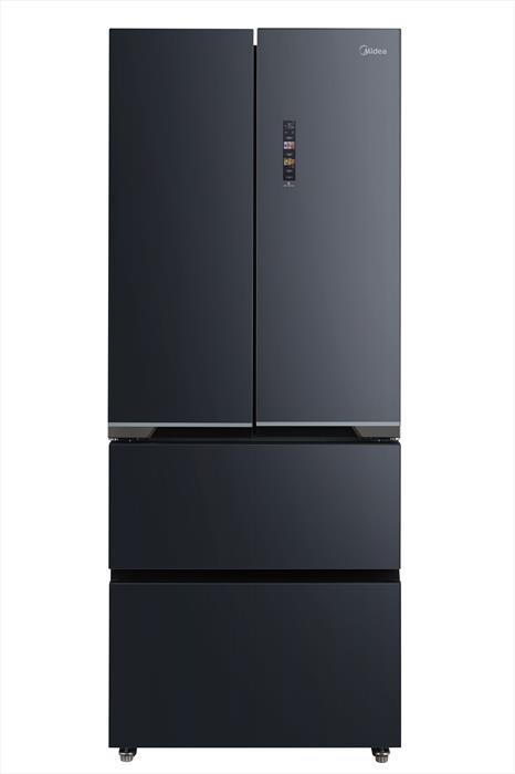 Midea - Frigorifero 4 Porte Mdrf600bie70 Classe E 435lt-vetro, Grigio