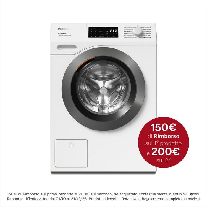 Miele - Lavatrice Wed395 Wcs 9 Kg Classe A-bianco