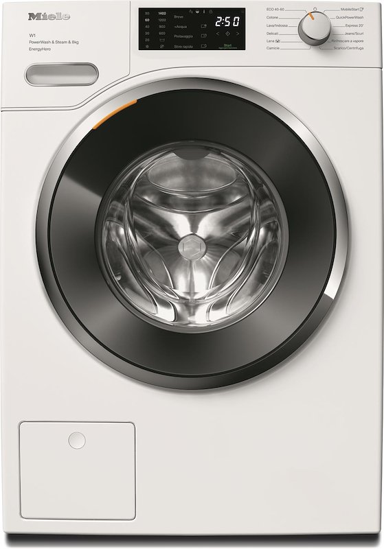 MIELE WWE 380 WCS LAVATRICE, Caricamento frontale, 8 kg, 11 programmi, Profondità 64,3 cm, Giri 1400 rpm, livello rumorosità centrifuga 68 dB(A), Classe A