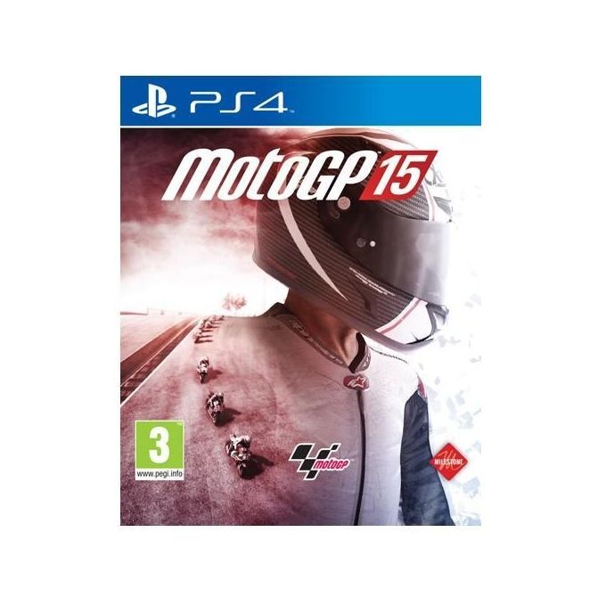 Milestone 1010510 MotoGP 15 Videogioco per PlayStation 4 Lingua Italiano Genere Guida-Racing Modalita' Singolo giocatore e Multiplayer online Classificazione PEGI 3+ colore Nero