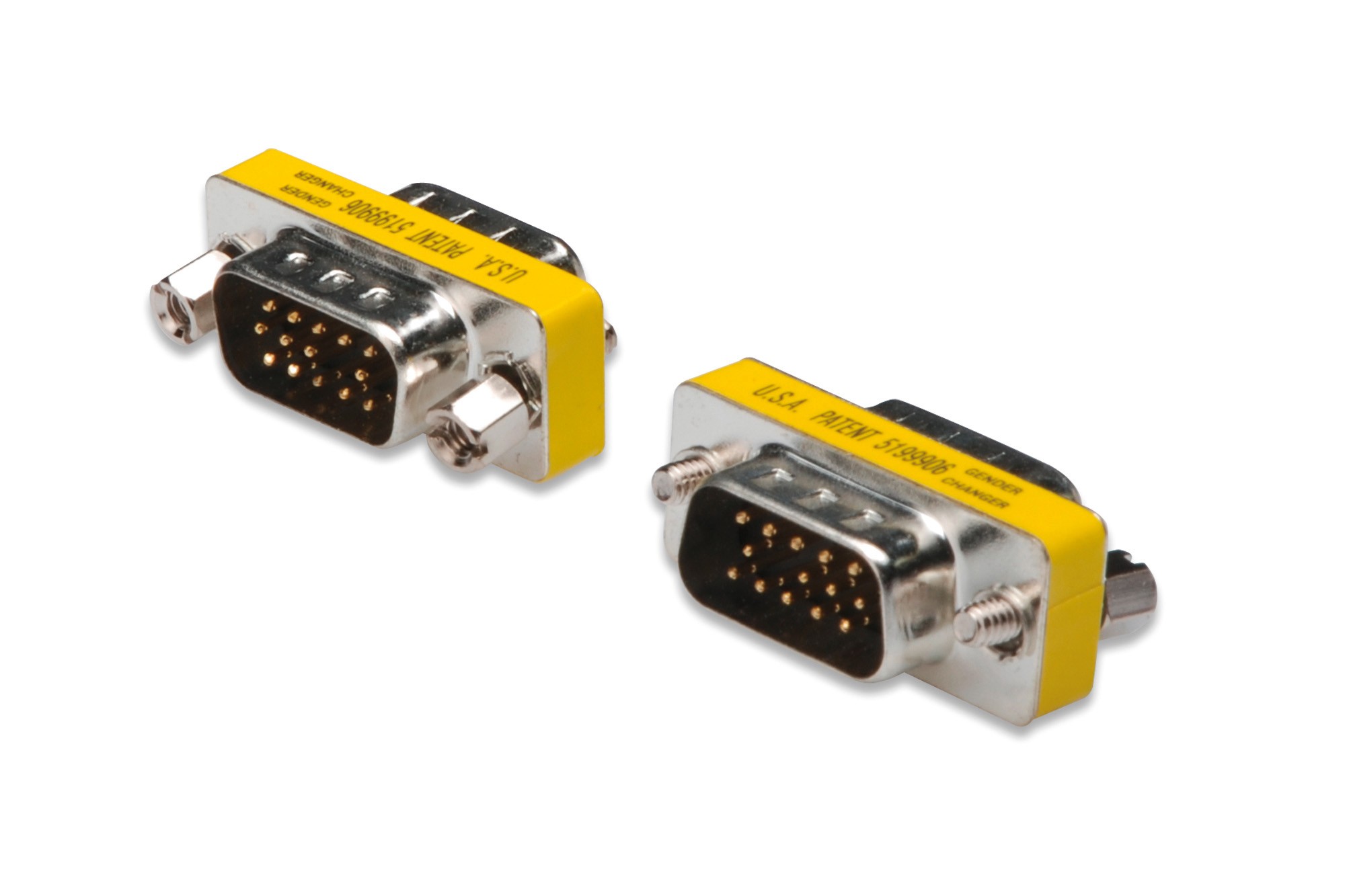 Mini Adattatore 15 Poli Vga Maschio/Maschio Digitus