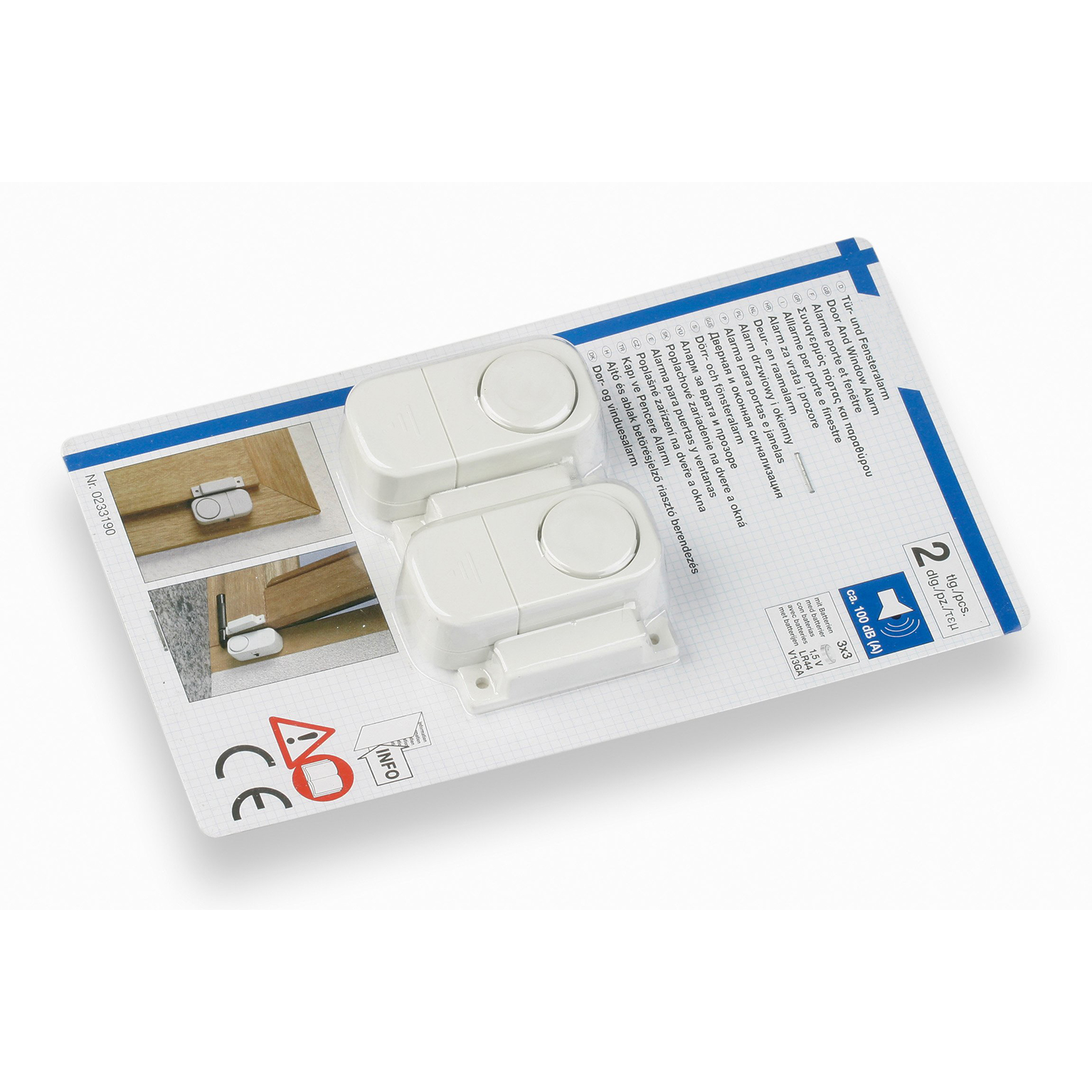 Mini Allarme Set 2 Pz