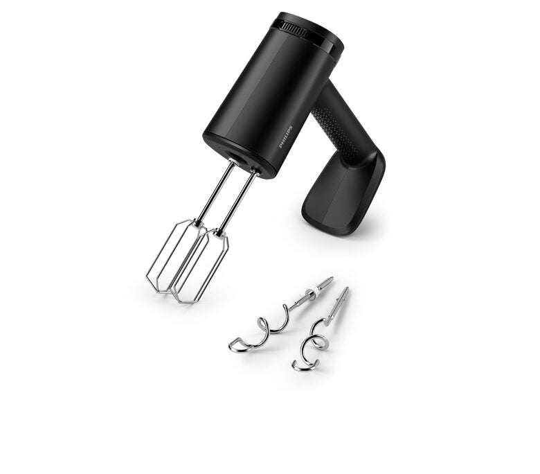 MIXER PHILIPS Serie 5000 HR3781/00, Potenza massima 500 W, Recipiente da 1 l, Livelli di potenza 5 velocità, Nero