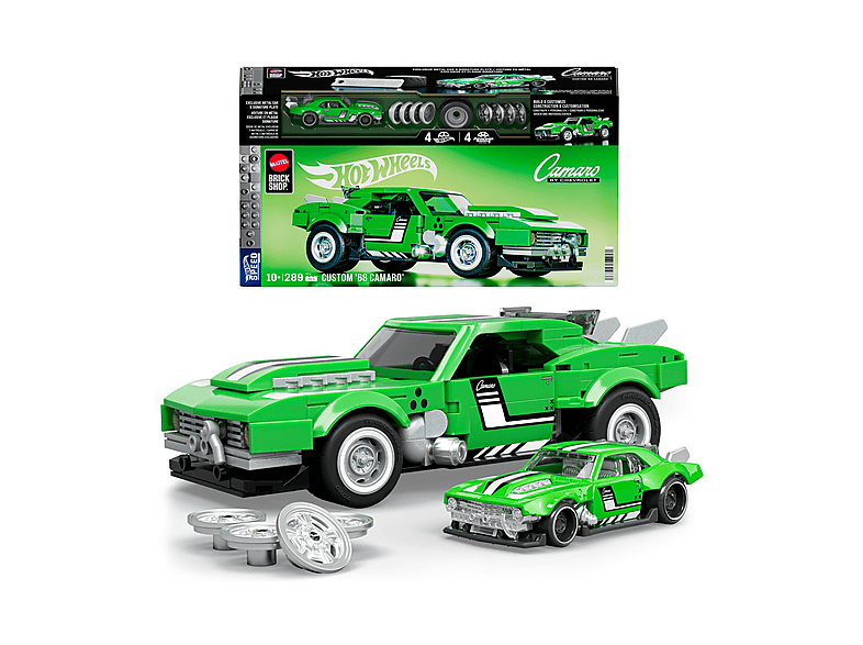 MODELLINO AUTO MATTEL Brick Shop 68 Camaro