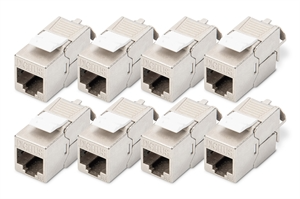 Modulo Keystone Cat 6A Schermato - 8 Pezzi Modulo Keystone Cat 6A Schermato - 8 Pezzi