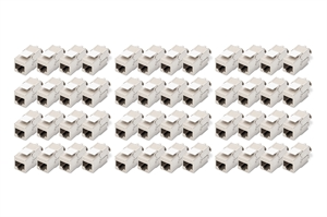 Modulo Keystone Cat 6A Schermato Attrezzi Per L'Installazione Non Necessari - 48 Pezzi Modulo Keystone Cat 6A Schermato Attrezzi Per L'Installazione Non Necessari - 48 Pezzi