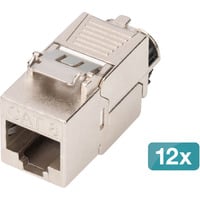 Modulo Keystone Cat. 8.1, schermato, 12 pezzi, Modulo di Keystone