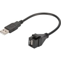 Modulo Keystone USB 2.0 USB-A maschio > USB-A femmina, Modulo di Keystone