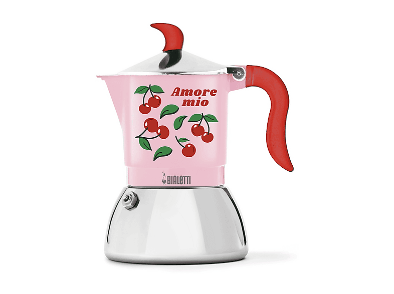 Moka da induzione BIALETTI FIAMMETTAIND.2TZ-Ciliegie