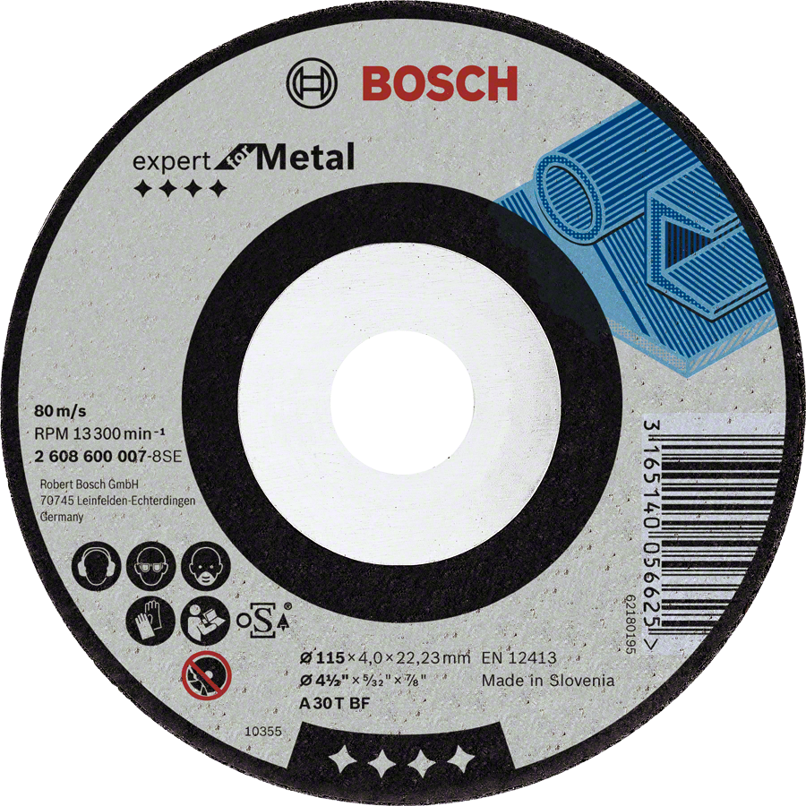 Mola Bosch Expert - Ø115 X 6,0 Mm - 2608600218