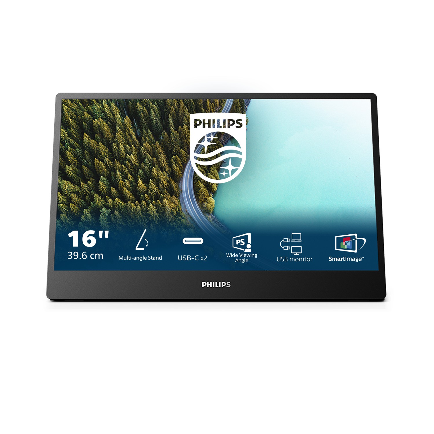 Mon 15.6 Ips Portable Monitor 16B1P3302D/00Usbc