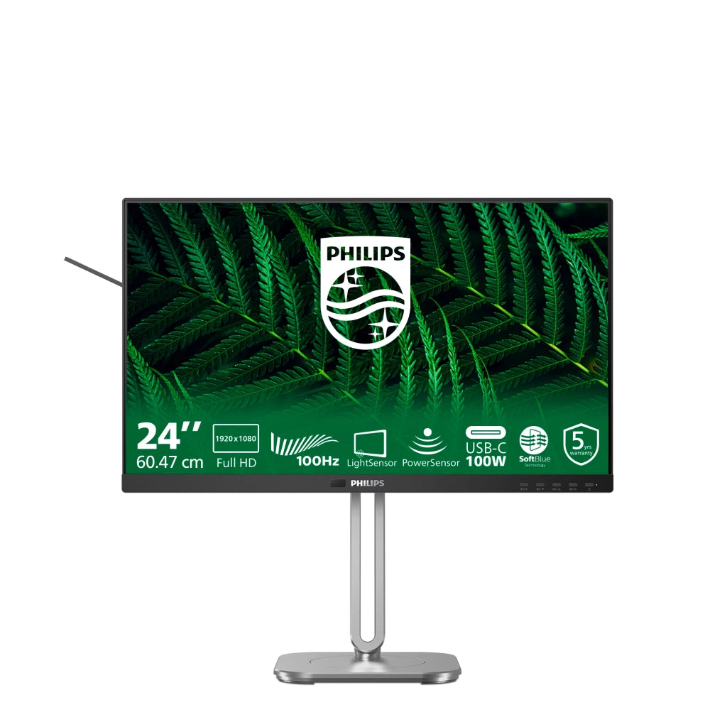MON 23,8IPS 100HZ DOCKING 90W HDMI PHILIPS 24B2G5301 DP VGA MM PIVOT MON 23,8IPS 100HZ DOCKING 90W HDMI PHILIPS 24B2G5301 DP VGA MM PIVOT