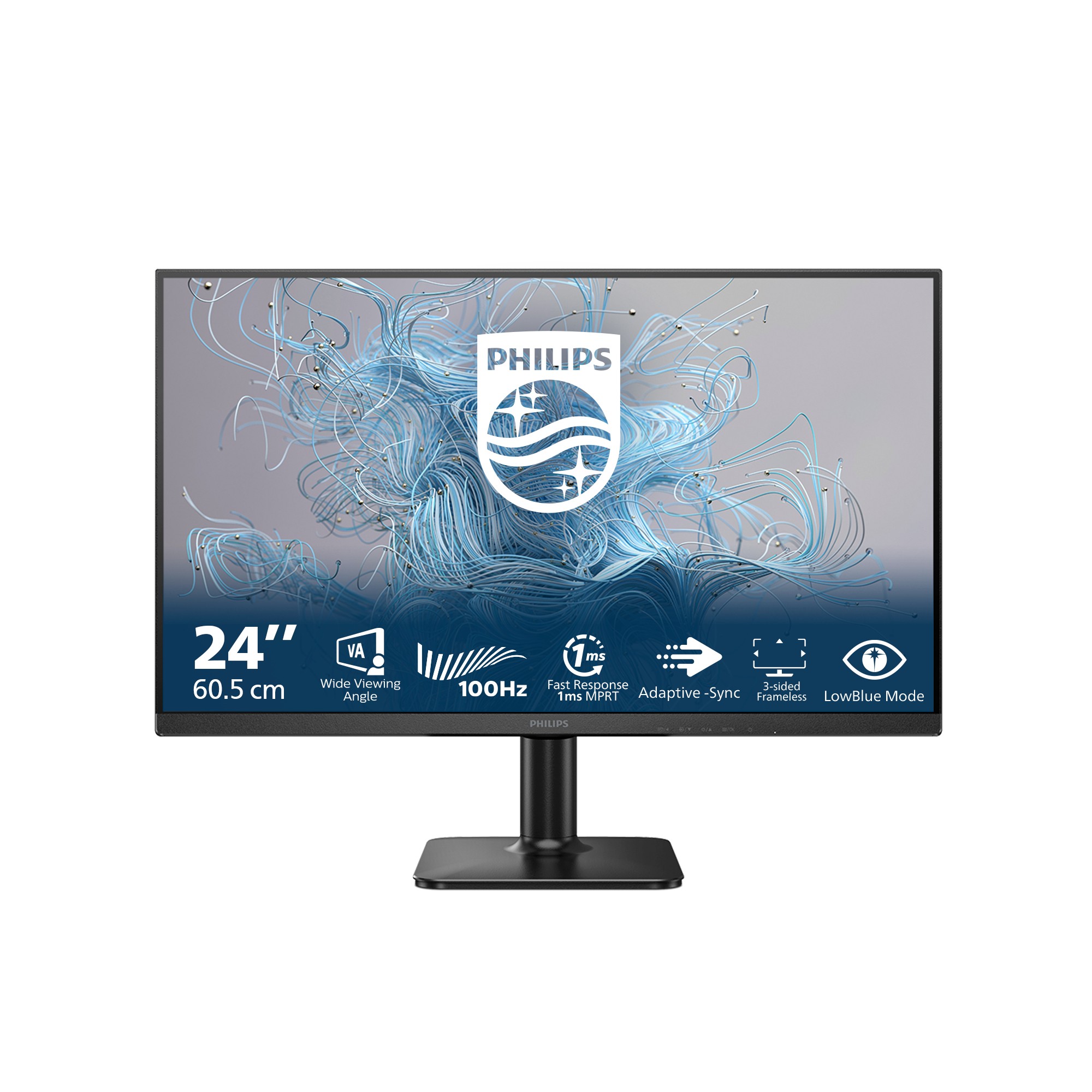 Mon 23.8Va Vga Hdmi 1Ms 120Hz Philips 24E2N1100Lb/00