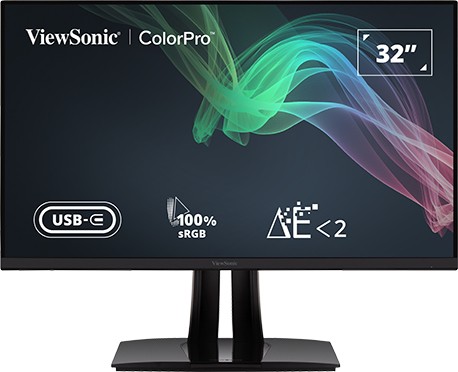 Mon 31.5Ips Uhd Hdmi Dp Usb C 4K Hardware Cal.Rgb Usb 3.2 Usbc60W