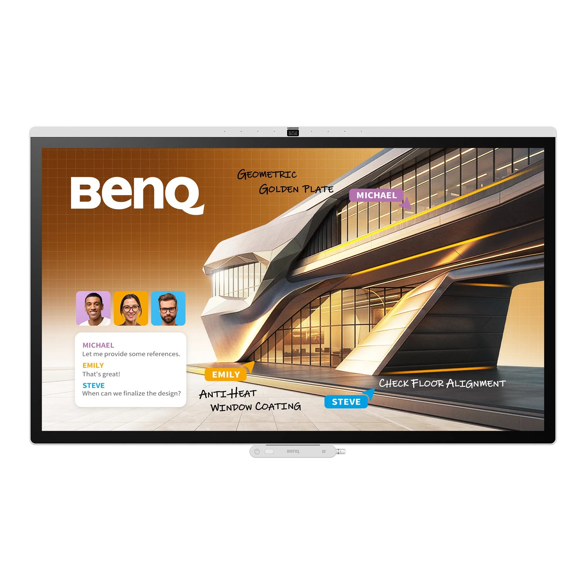Mon 75Interactive Capacitivo Benq Cp7505 16Gb/256 Andr15 Edla