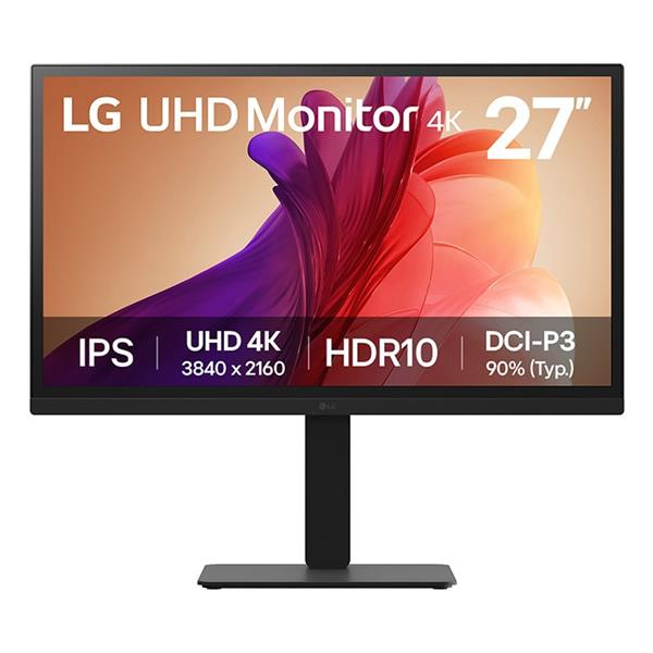 Monitor 27" ( IPS 3840x2160 UHD 4K 60Hz ) BUSINESS Black 27BA45U B