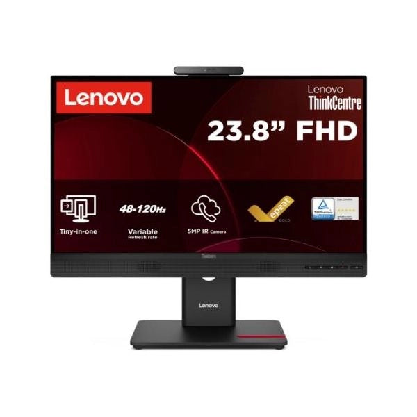 Monitor lenovo tiny-in-one 6th gen 13lagat6eu 23,8 ips/fhd/3in1,hdmi,dp/speakers/webcam