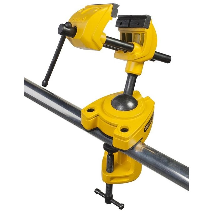 Morsa acciaio base multiangolo apertura max 70mm FATMAX Giallo 183069