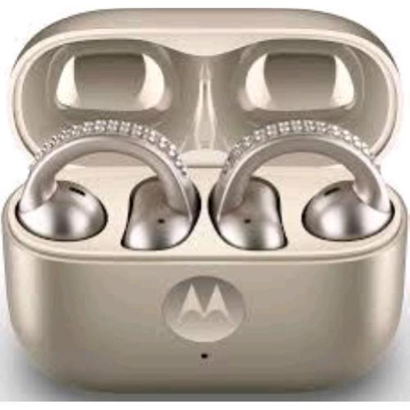 Motorola - Auricolare Bluetooth Moto Buds Loop Swarovski-french Oak