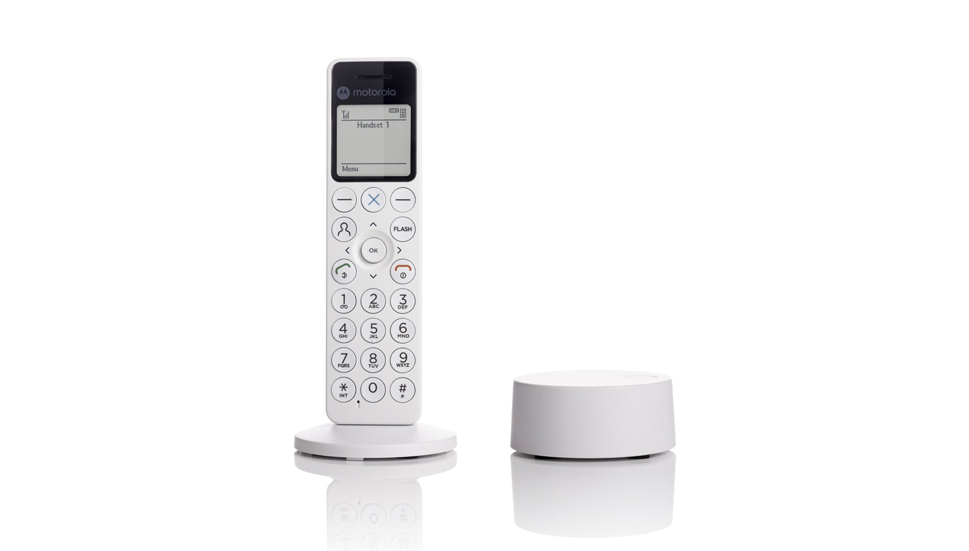 Motorola DOT411 Telefono DECT Identificatore di chiamata Bianco