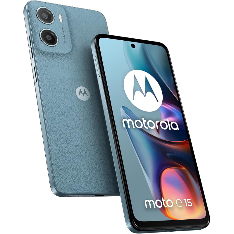 Motorola e15 4g misty blue 2/64gb dual sim - (garanzia italia - no brand)