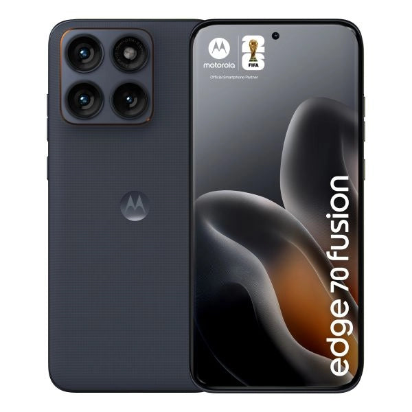 Motorola edge 70 fusion 17,2 cm (6.78") doppia sim android 16.0 5g usb tipo-c 8 gb 256 gb 5200 mah nero - MOEDGE70FN