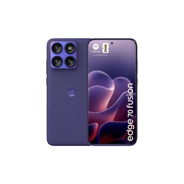 Motorola edge 70 fusion 17,2 cm (6.78") doppia sim android 16.0 5g usb tipo-c 8 gb 256 gb 5200 mah viola - 8033779085291