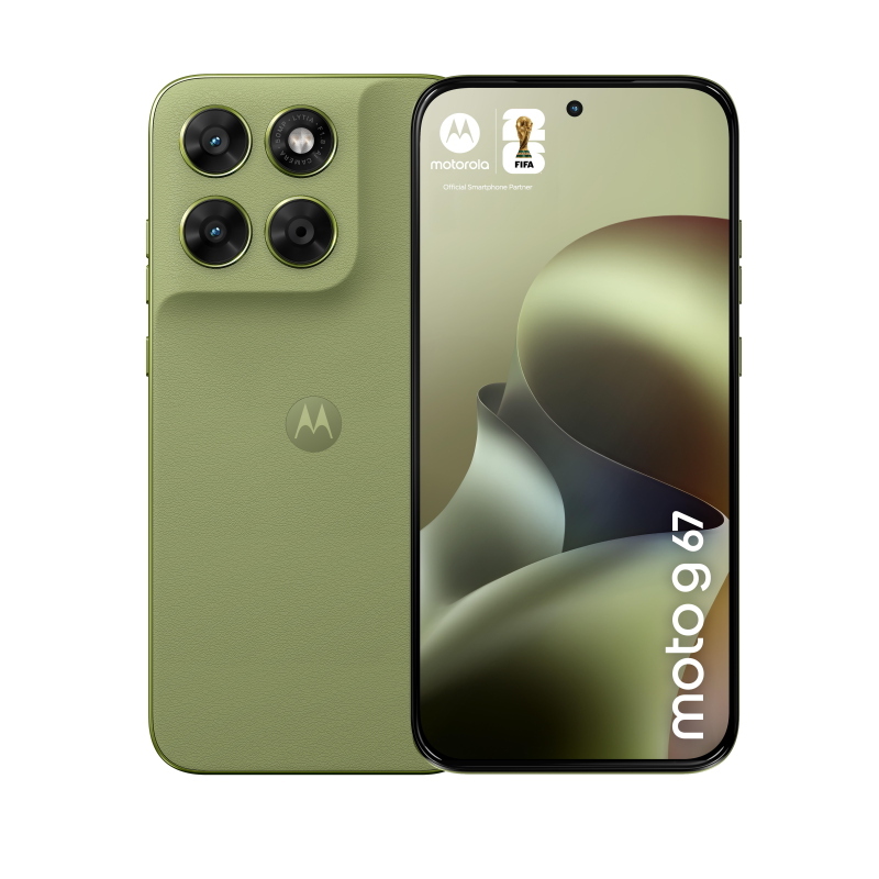 Motorola moto g67 17,3 cm (6.8) dual sim ibrida android 16.0 5g usb tipo-c 4 gb 256 gb 5200 mah verde