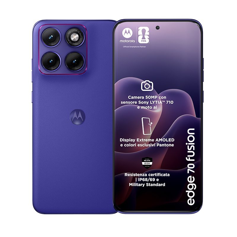 Motorola - Smartphone Edge 70 Fusion-pantone Orient Blue Motorola - Smartphone Edge 70 Fusion-pantone Orient Blue